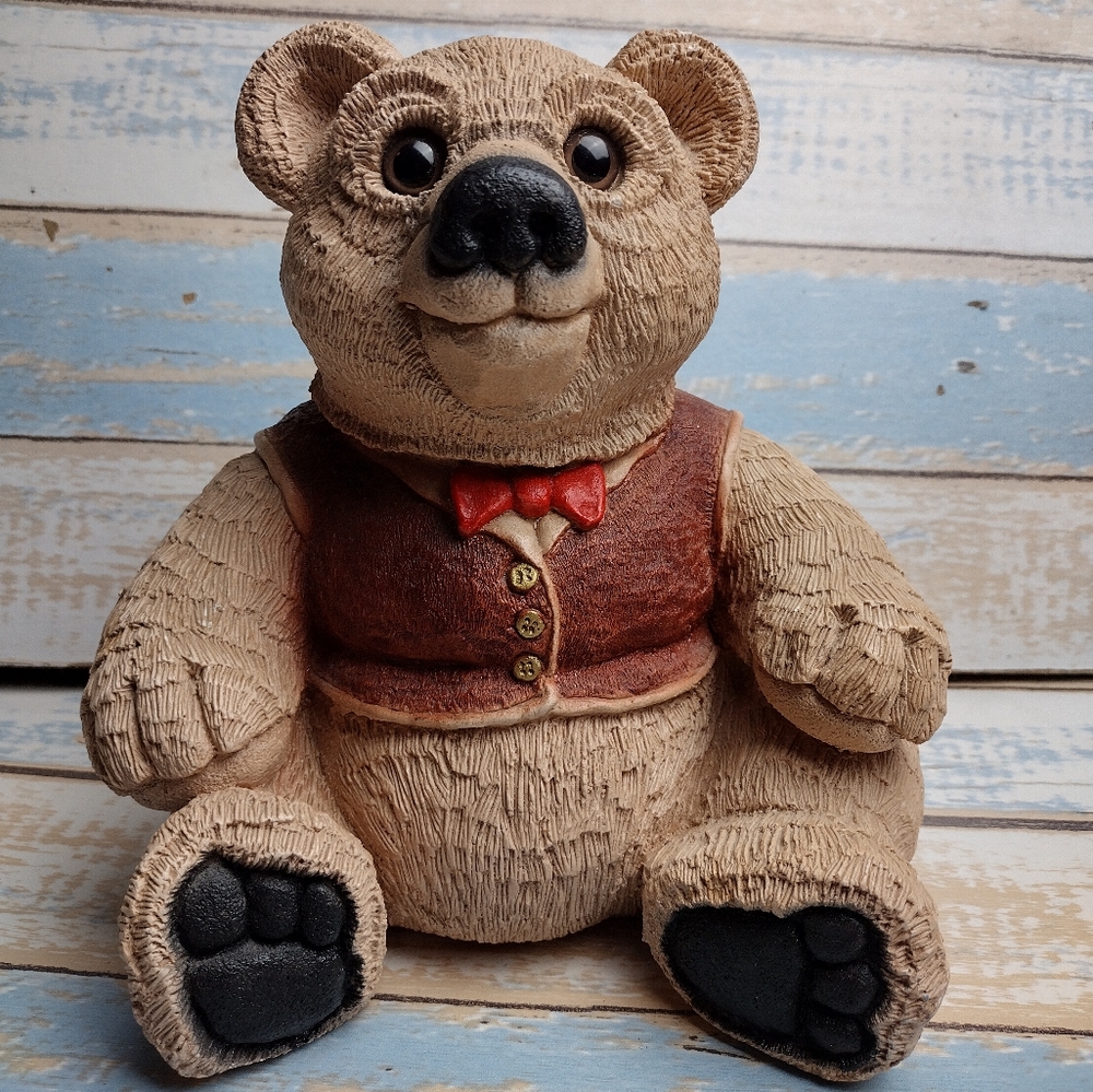Bank Makers Of America Bear Bank 8"